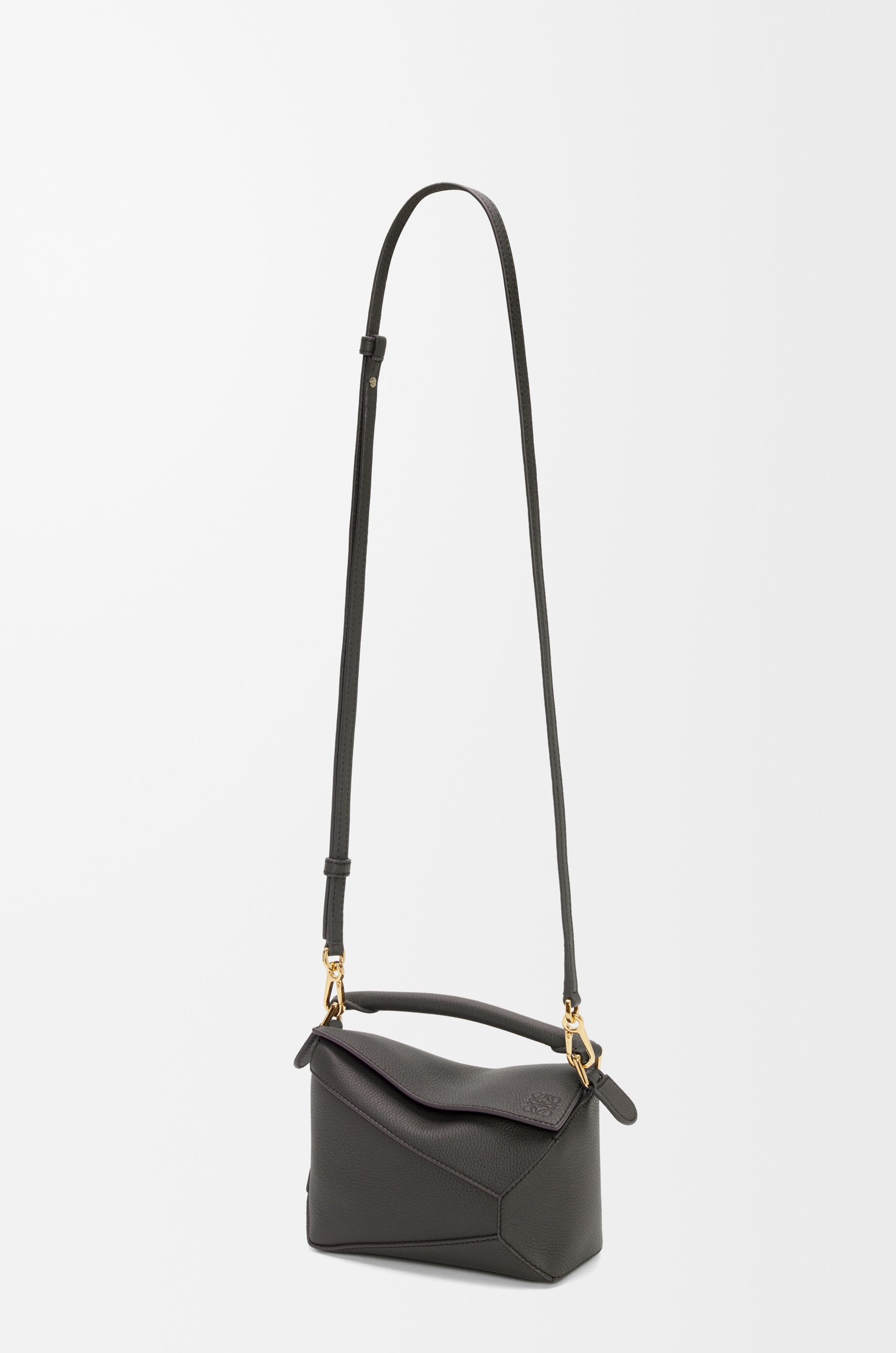 Mini Puzzle bag in soft grained calfskin - 7