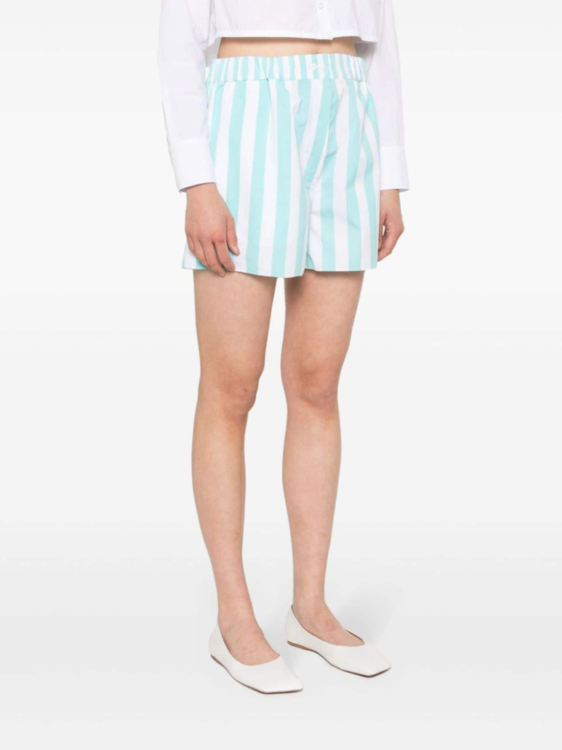 striped cotton shorts 3