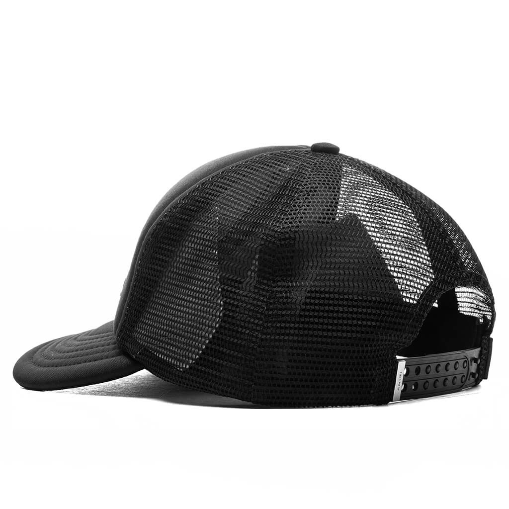 AMIRI HOLLYWOOD TRUCKER HAT - BLACK BLACK - 3