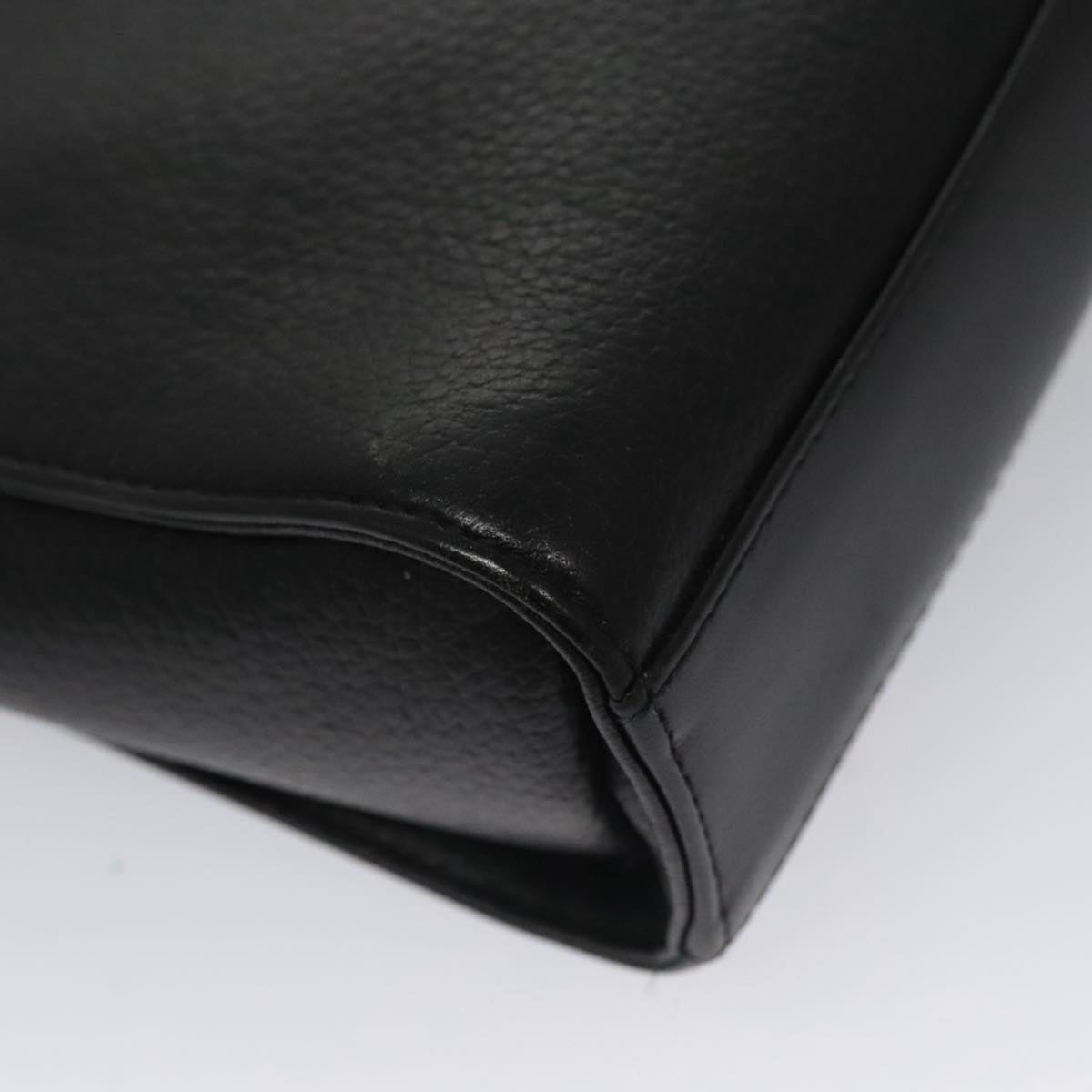 Burberry Shoulder Bag Leather Black - 16