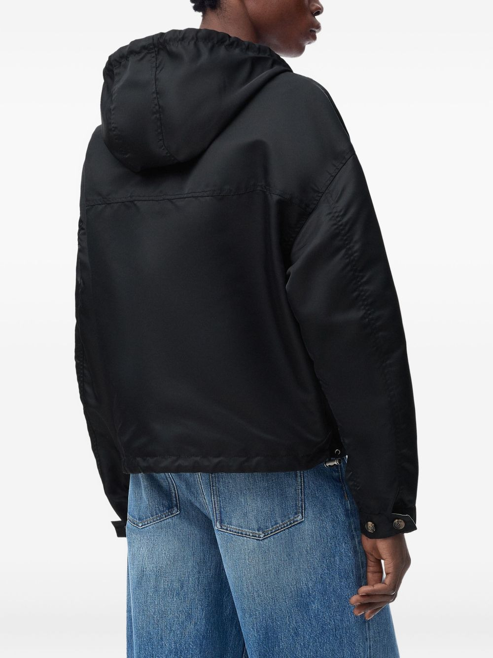 reversible floral-print hooded jacket - 4