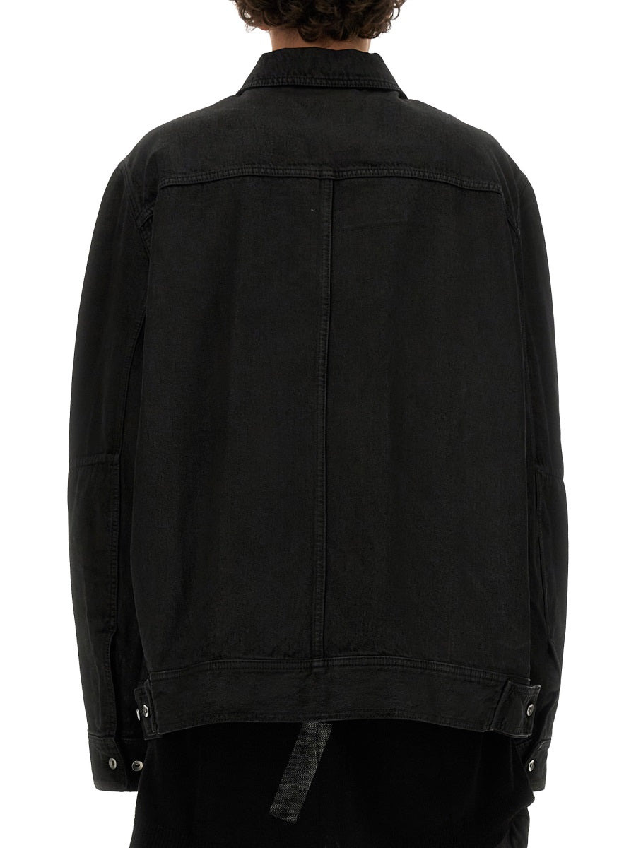 Rick Owens Men Denim Jacket - 3