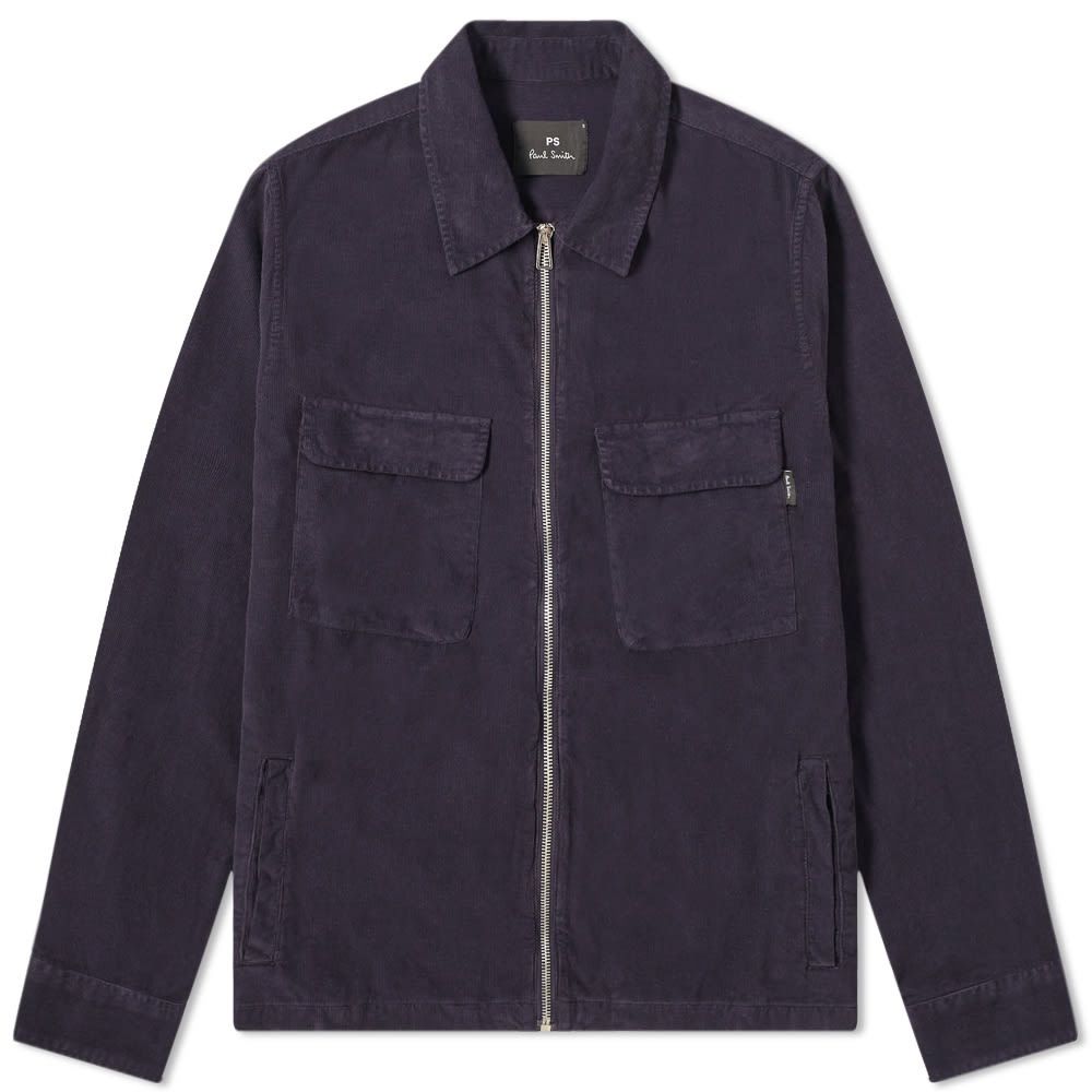 Paul Smith Cord Zip Overshirt Jacket - 1