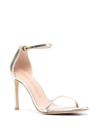 Stuart Weitzman 100mm open-toe sandals outlook