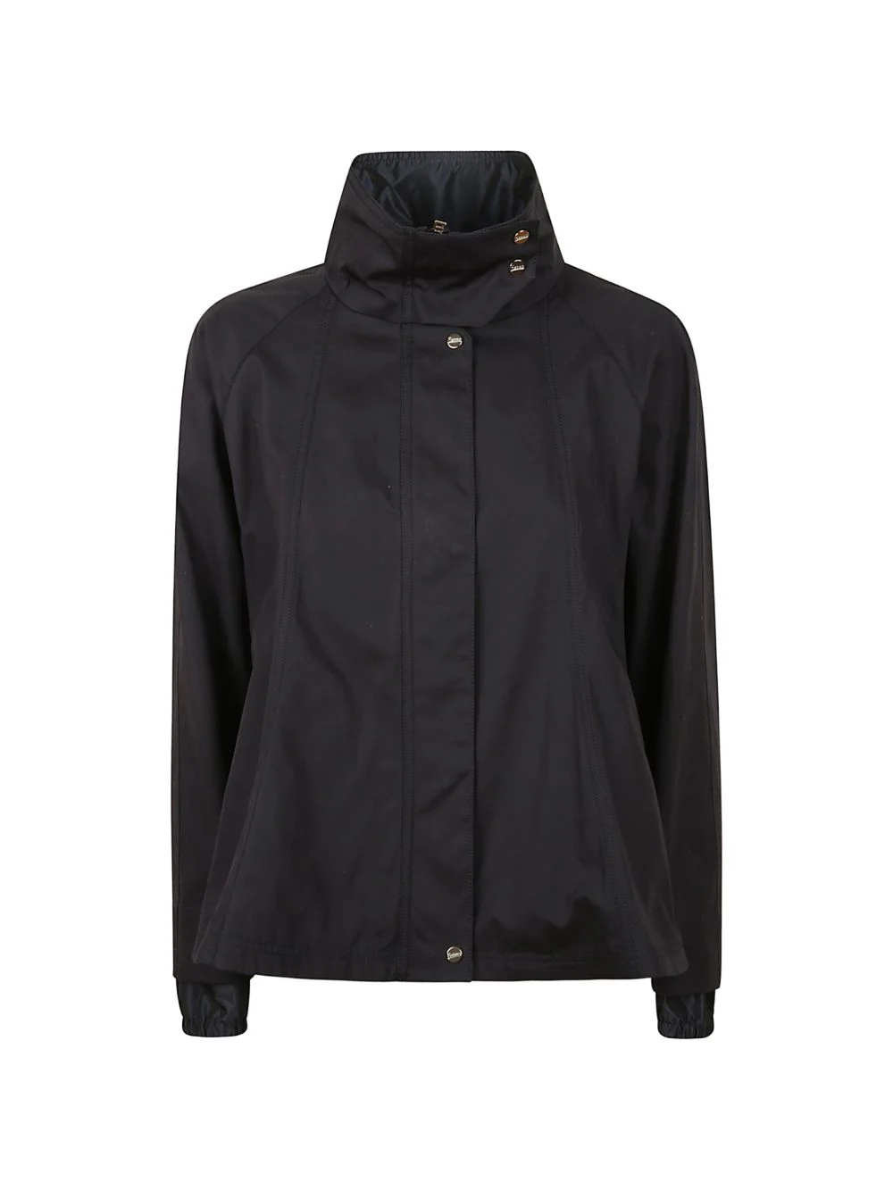 high-neck raglan-sleeve jacket - 1