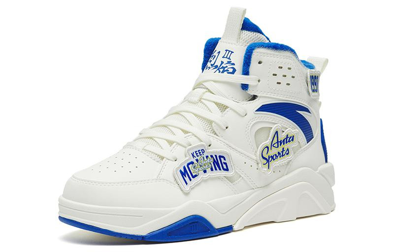 (WMNS) ANTA Flame 3 High 'White Blue' 122248088-10 - 2