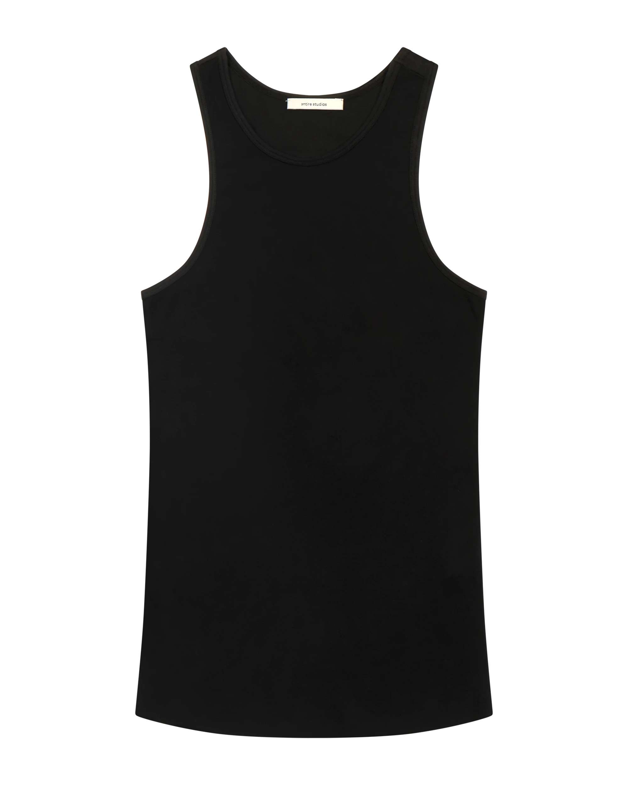 MUSCLE TANK TOP BLACK - 6