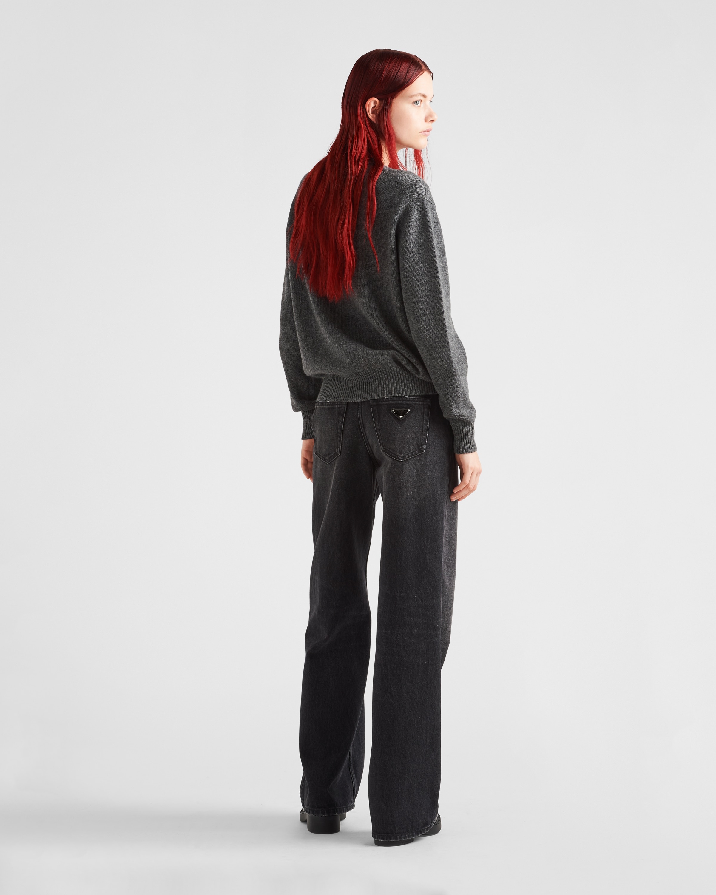 Cashmere crew-neck sweater - 5