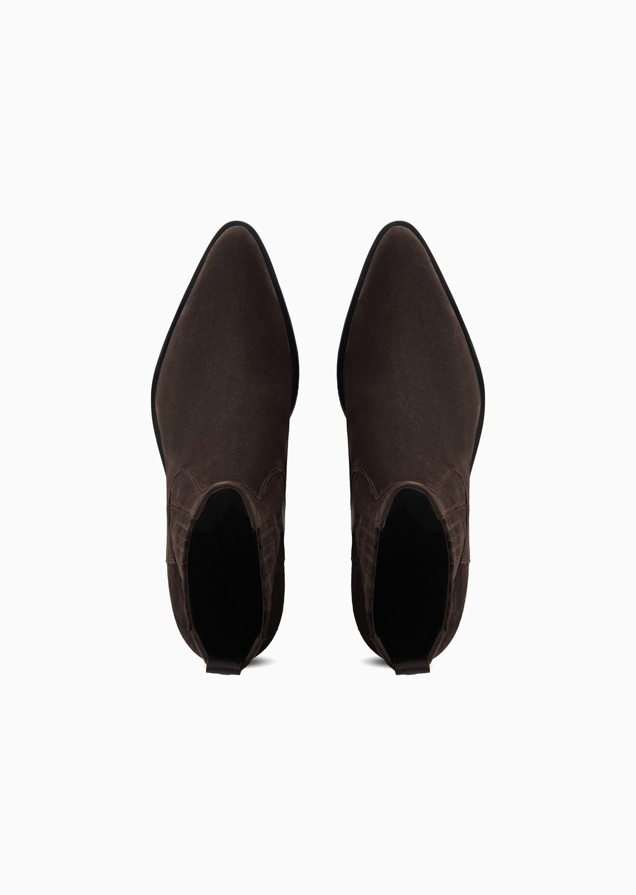 Suede cowboy boots - 3