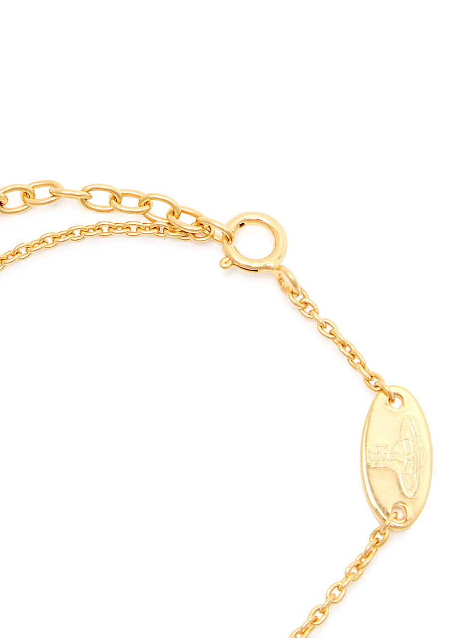 Vivienne Westwood Ofelia orb Sterling Silver Bracelet - 4