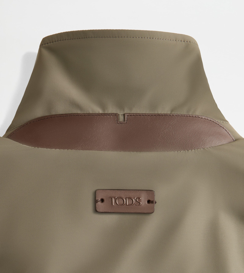 FIELD JACKET IN TECHNICAL FABRIC - GREEN 7