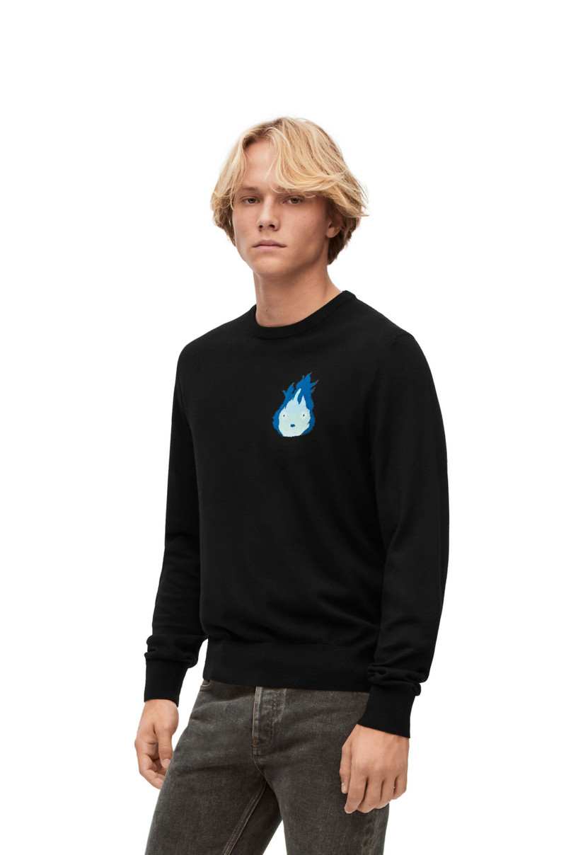 Calcifer sweater in wool 3