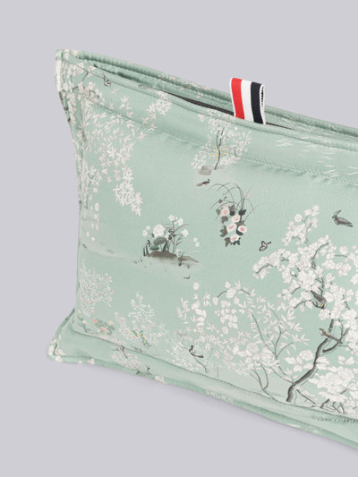 Thom Browne Printed Silk Toile Small Pillow Clutch outlook