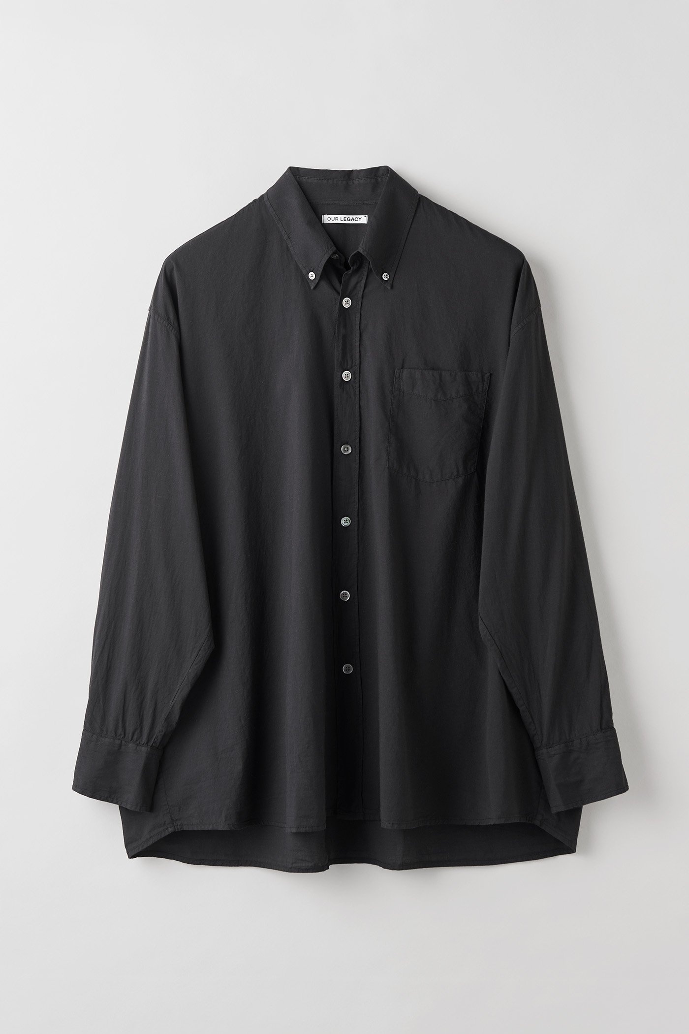 Borrowed BD Shirt Black Voile - 1
