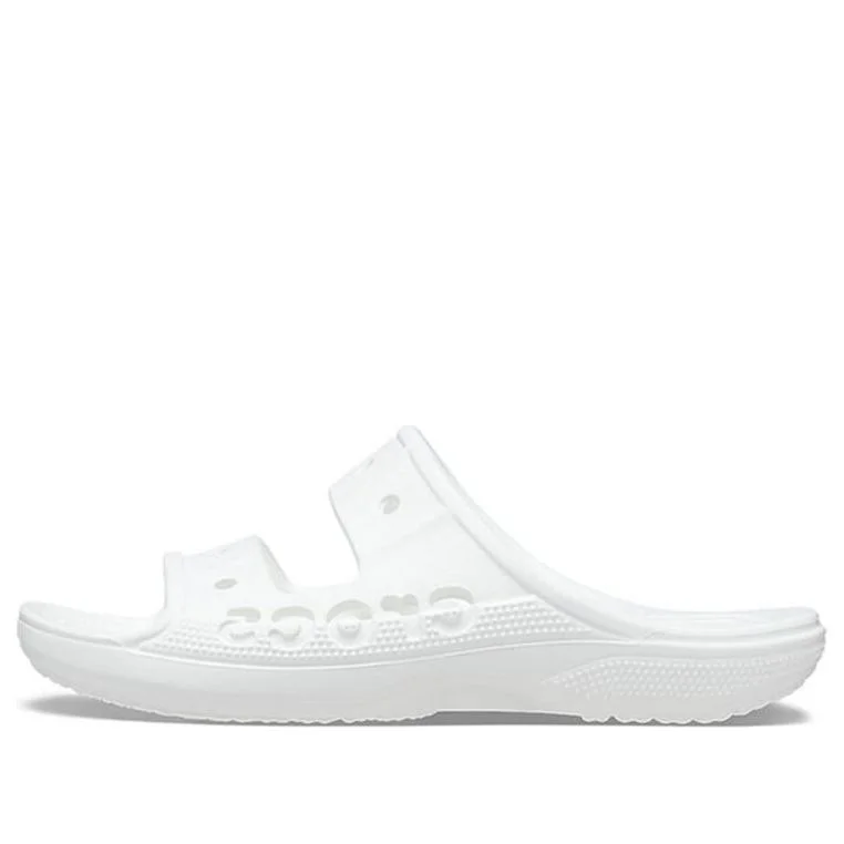 Crocs Fashion Casual Unisex White Slippers 207627-100 - 1