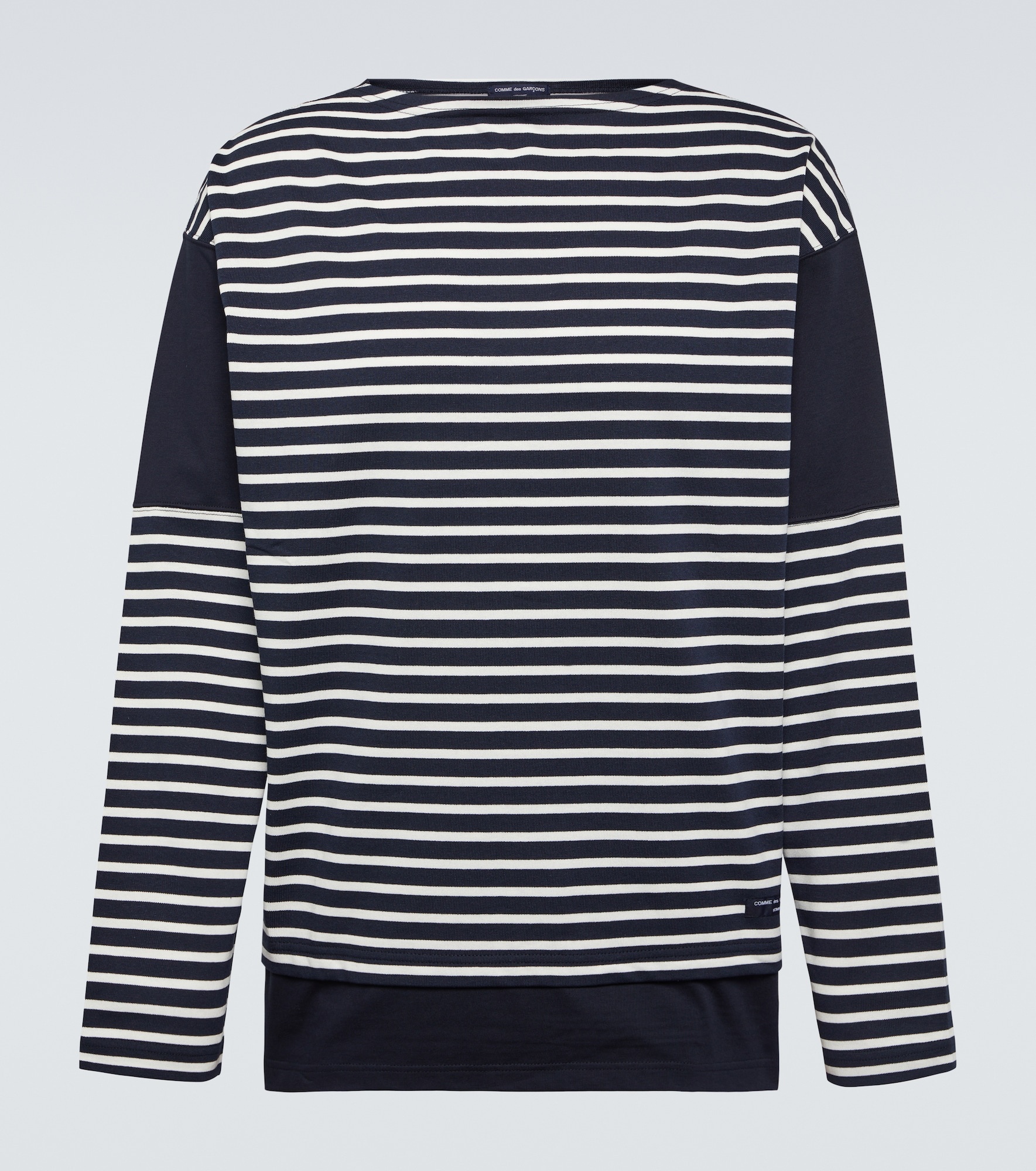 Striped cotton jersey T-shirt - 1