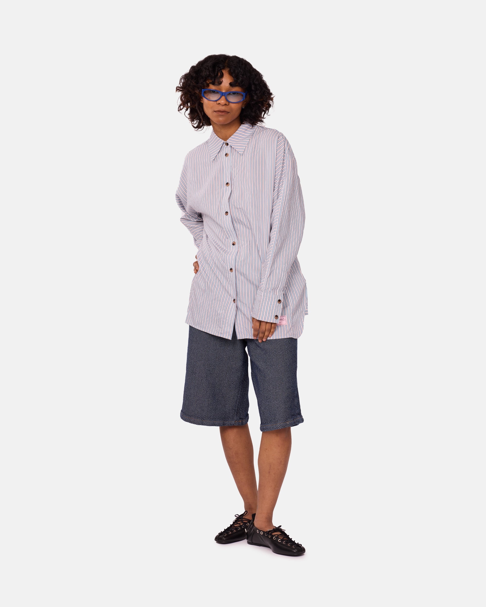 Yarn Dyed Stripe Shirt - 6