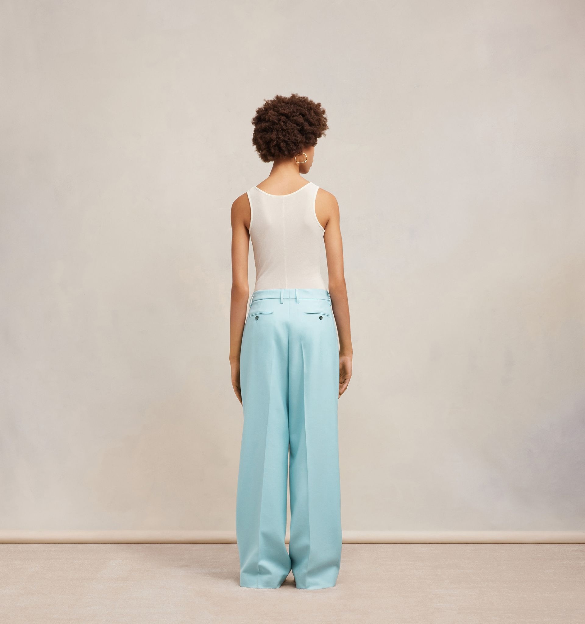 Straight Fit Trousers - 5