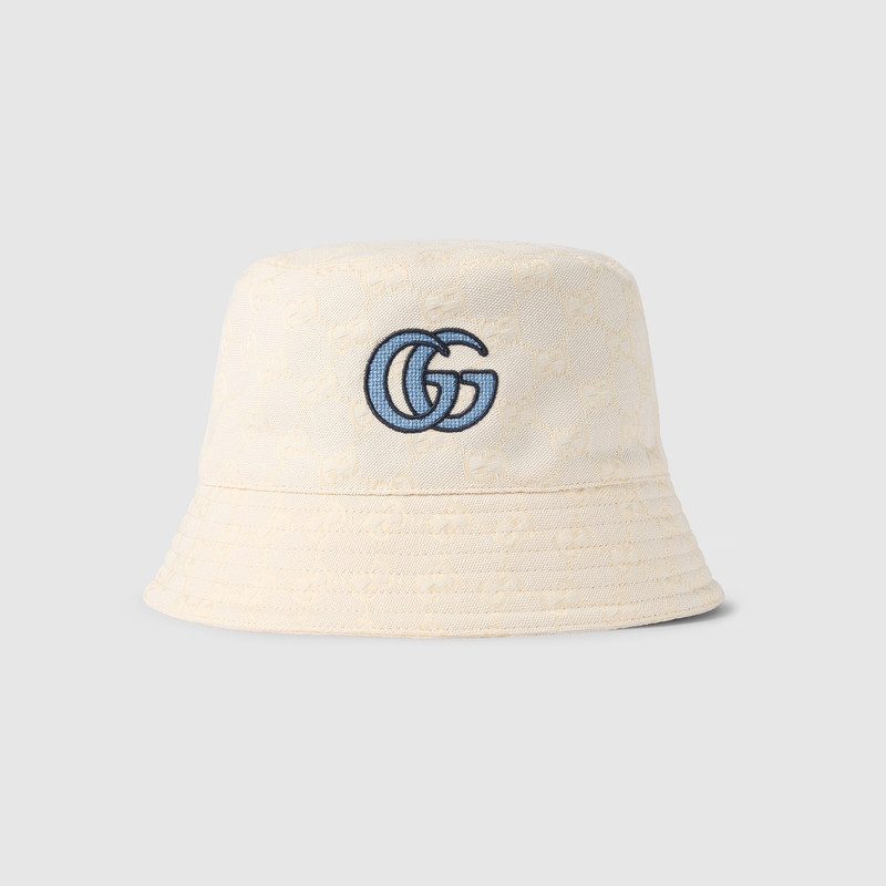 GUCCI GG cotton canvas bucket hat outlook