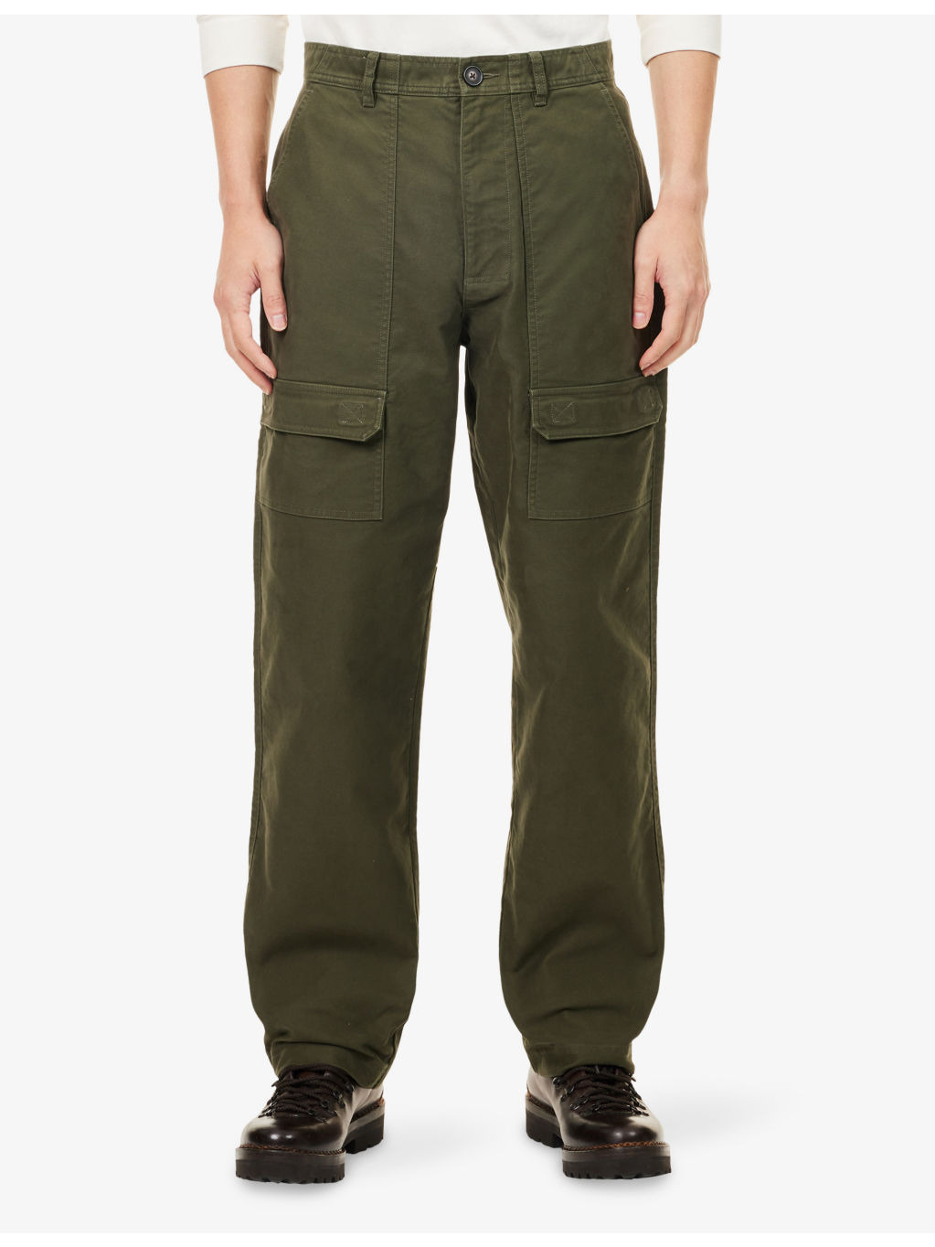 Newbirch Oversized Cotton Trousers - 3