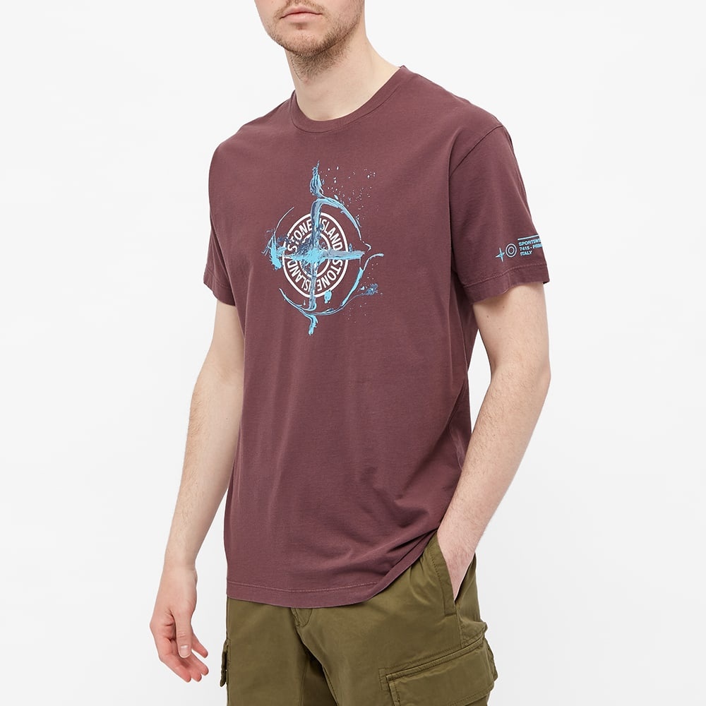 Stone Island Marble One Print Tee - 5