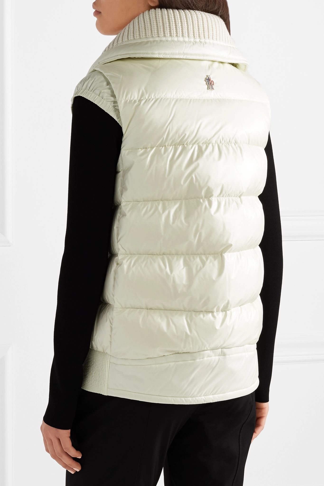 Les Bains quilted down vest - 4