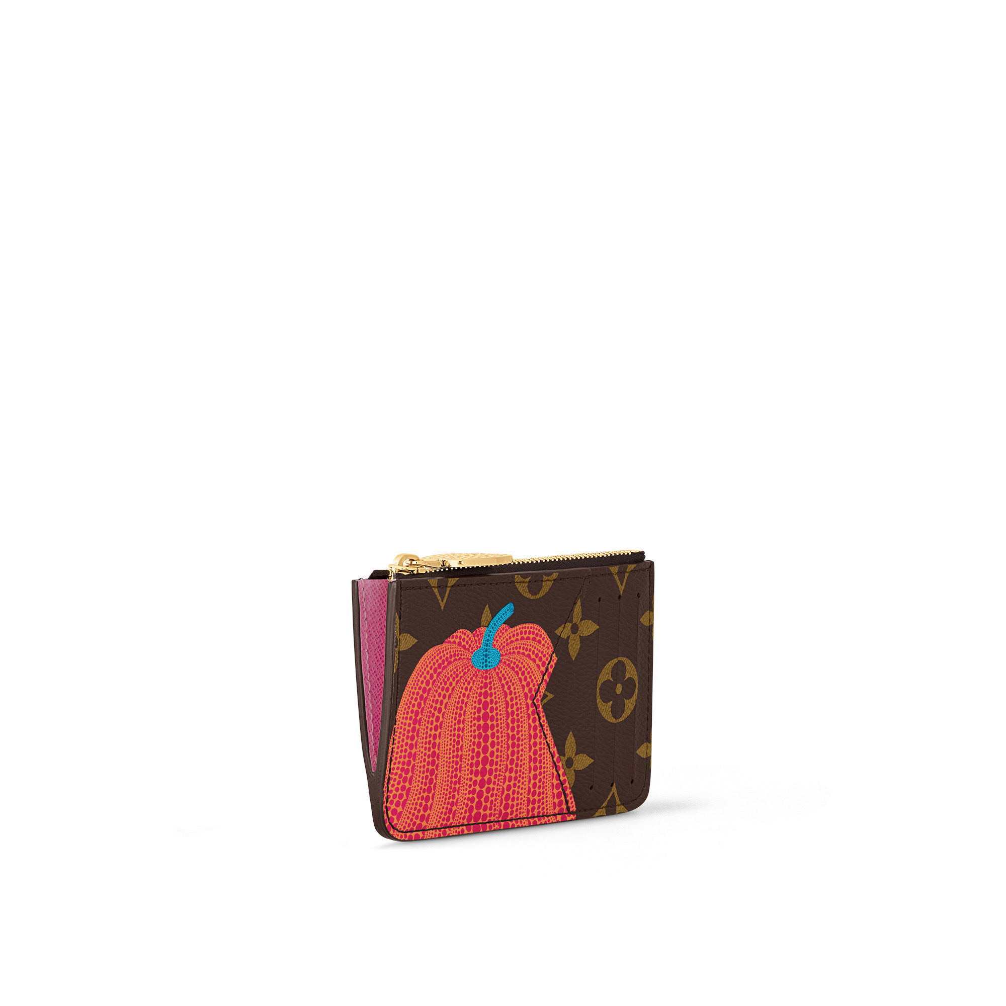 Louis Vuitton Romy Card Holder Zip Coin Purse in Monogram Red