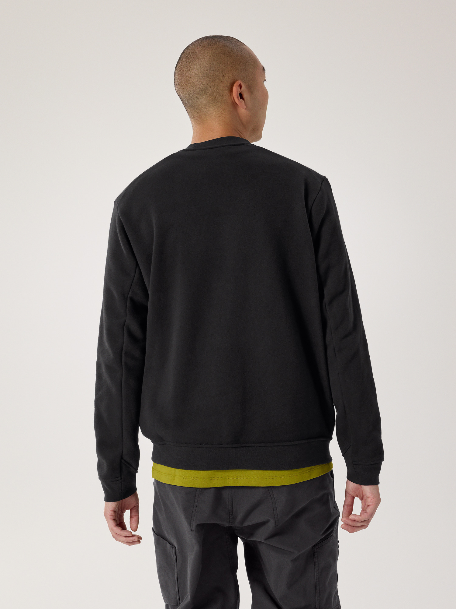 Emblem Fleece Crew Neck Pullover - 5