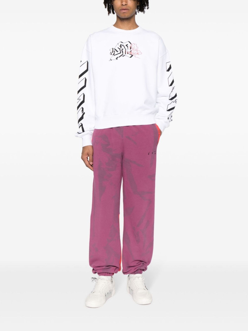Off-White abstract-print track pants outlook