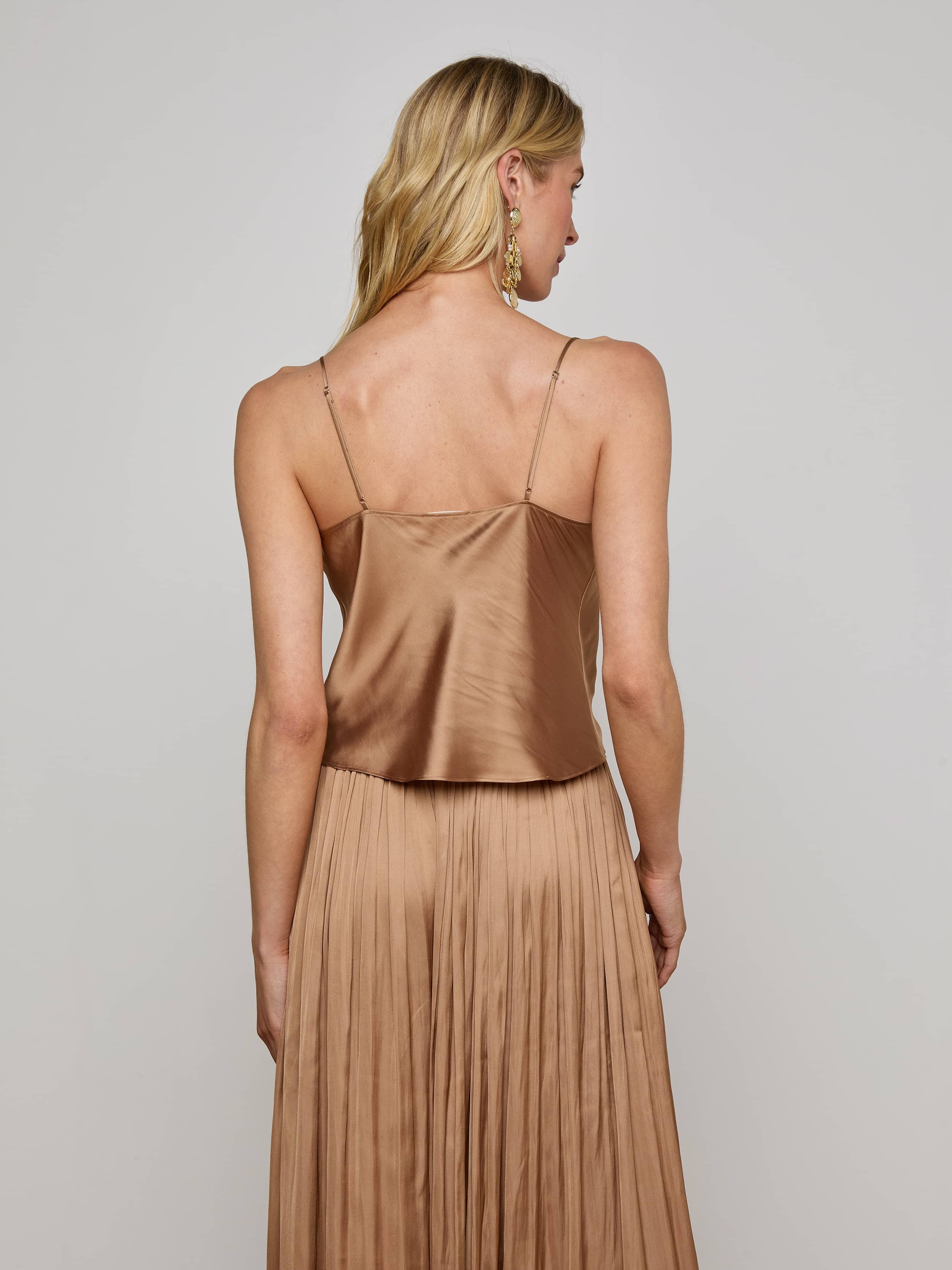 Calista Satin Camisole - 5