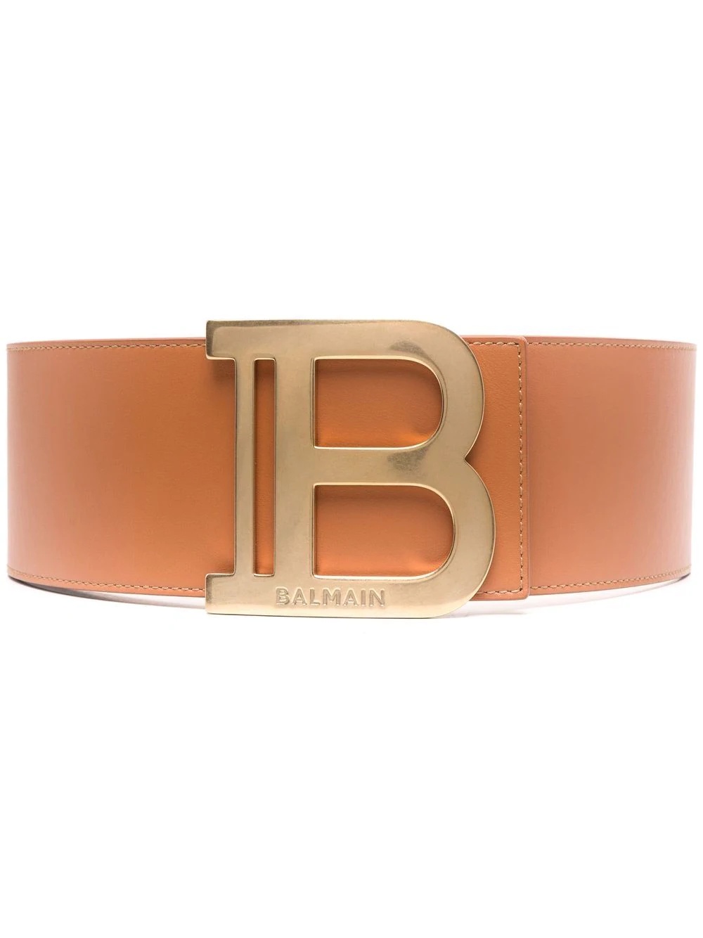 logo-buckle belt - 1