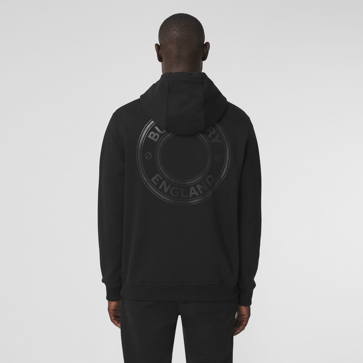 Logo Graphic Cotton Hoodie - 4