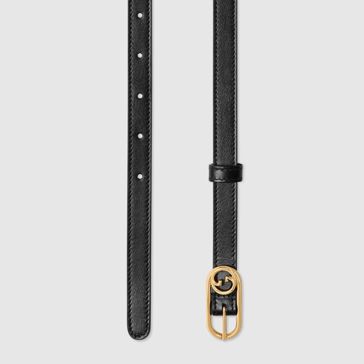 Thin belt with Round Interlocking G - 2