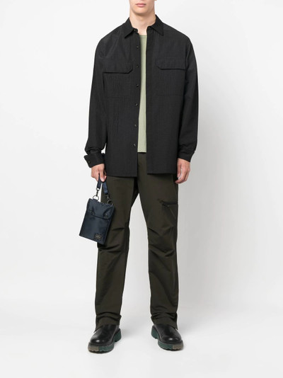 Helmut Lang high-waisted cargo trousers outlook