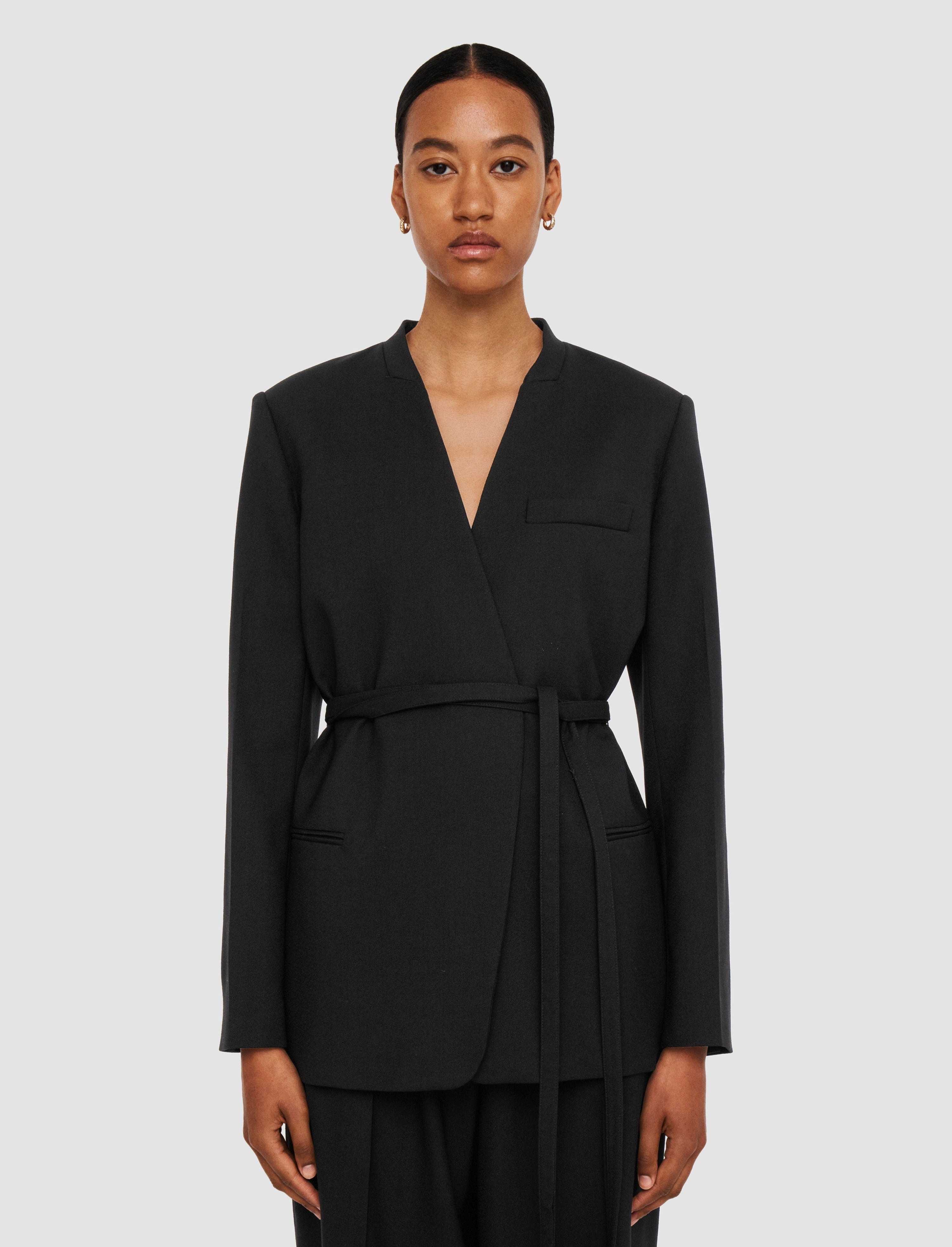 Victor Tailoring Crepe Jacket - 3