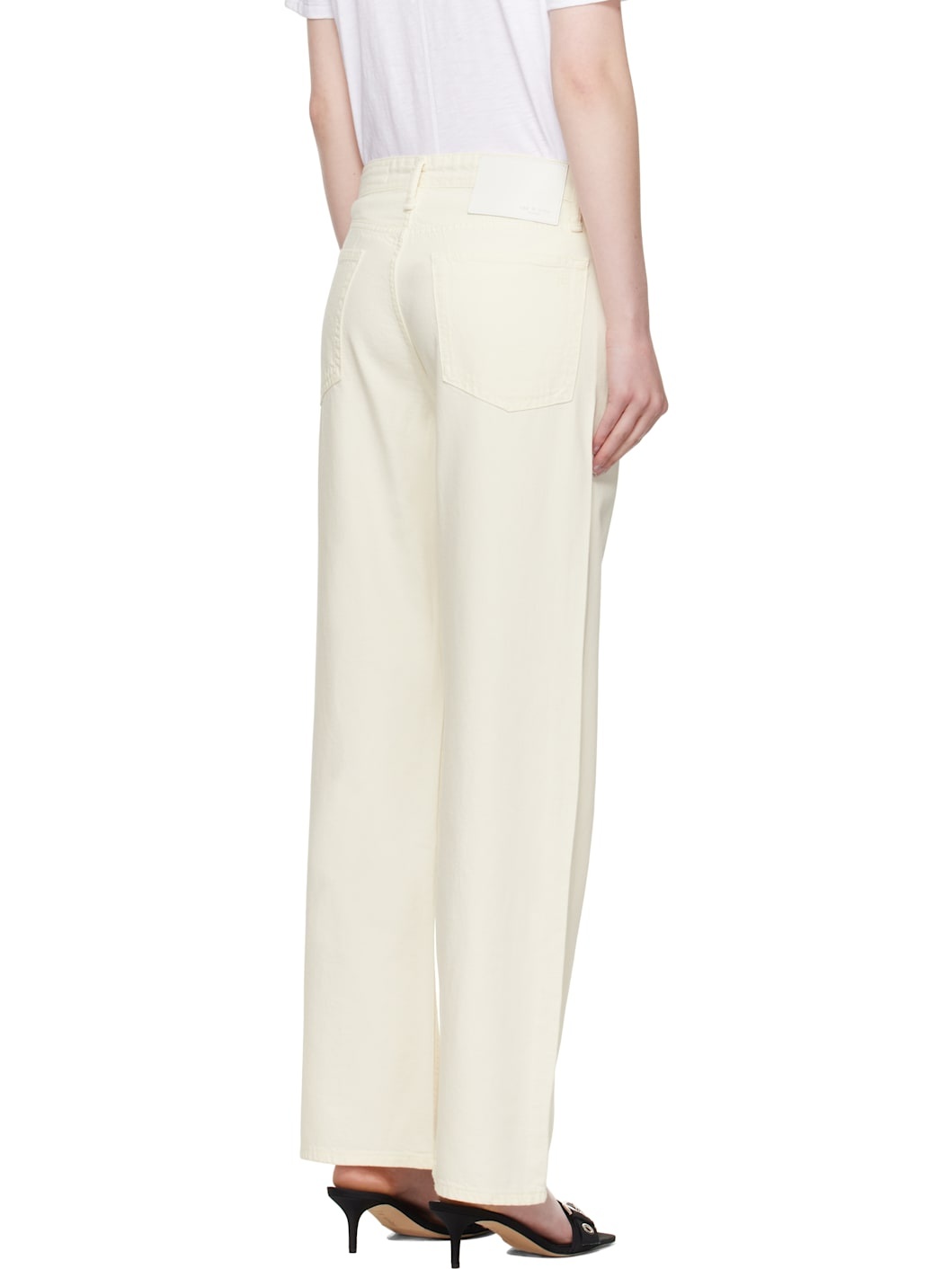 Off-White Featherweight Logan Wide-Leg Jeans - 3