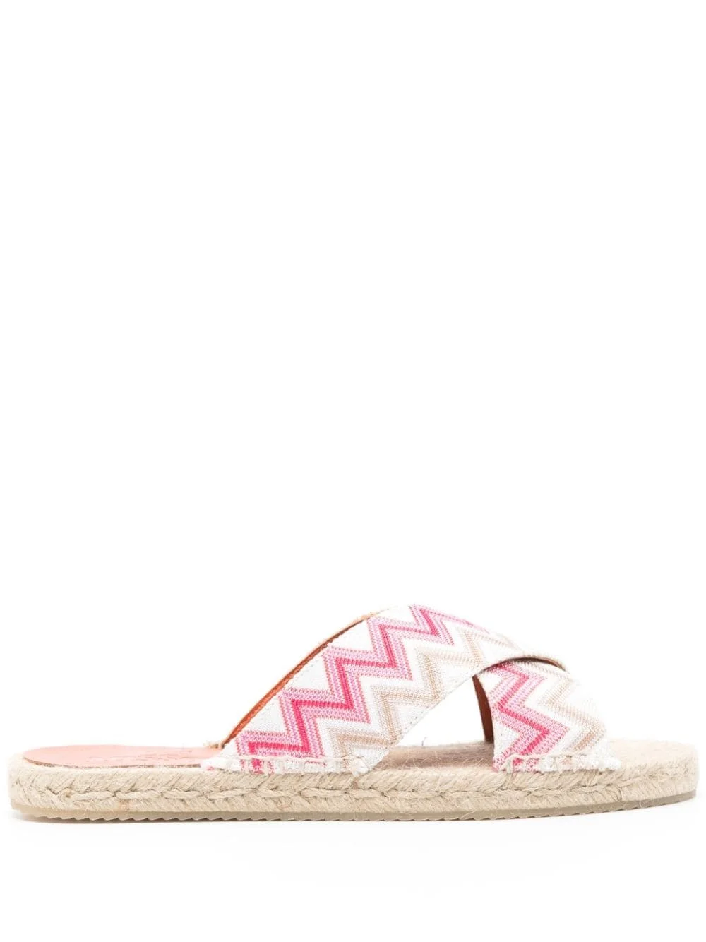 zigzag open espadrilles - 1
