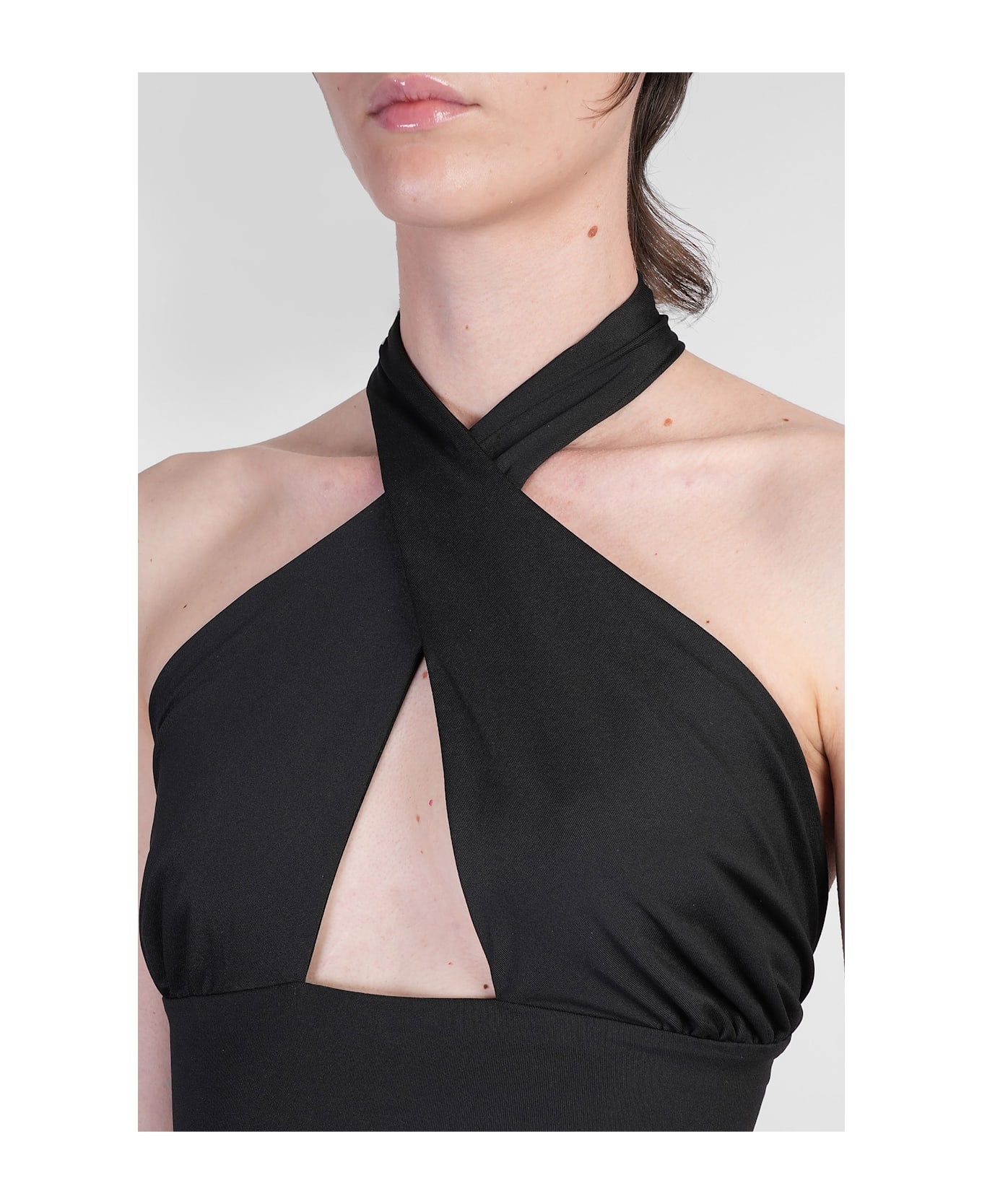 Swim Bra 02 Beachwear In Black Polyamide - 4