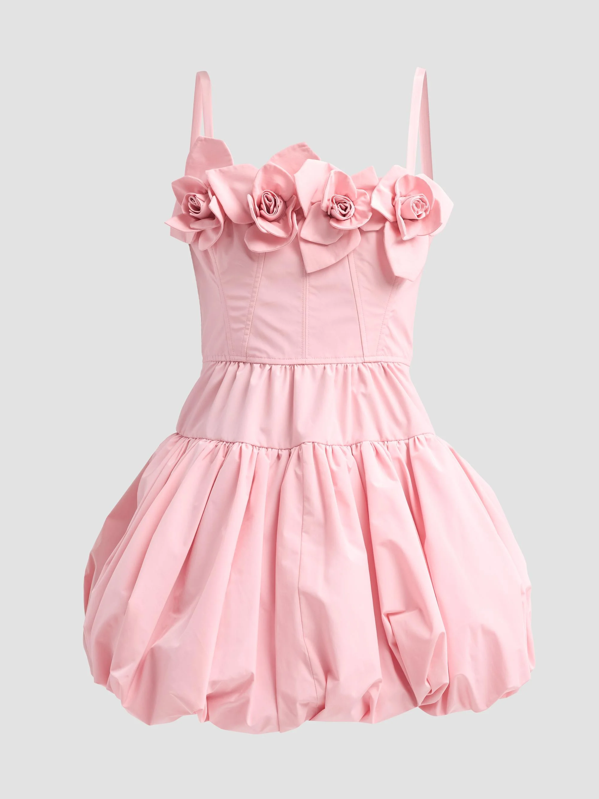 Women's Alita Poplin Mini Dress - Pink - 1