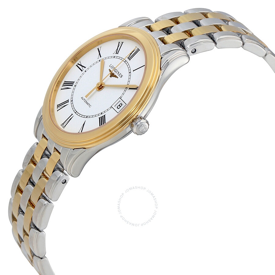 Longines Flagship Automatic White Dial Ladies Watch L4.774.3.21.7 - 2