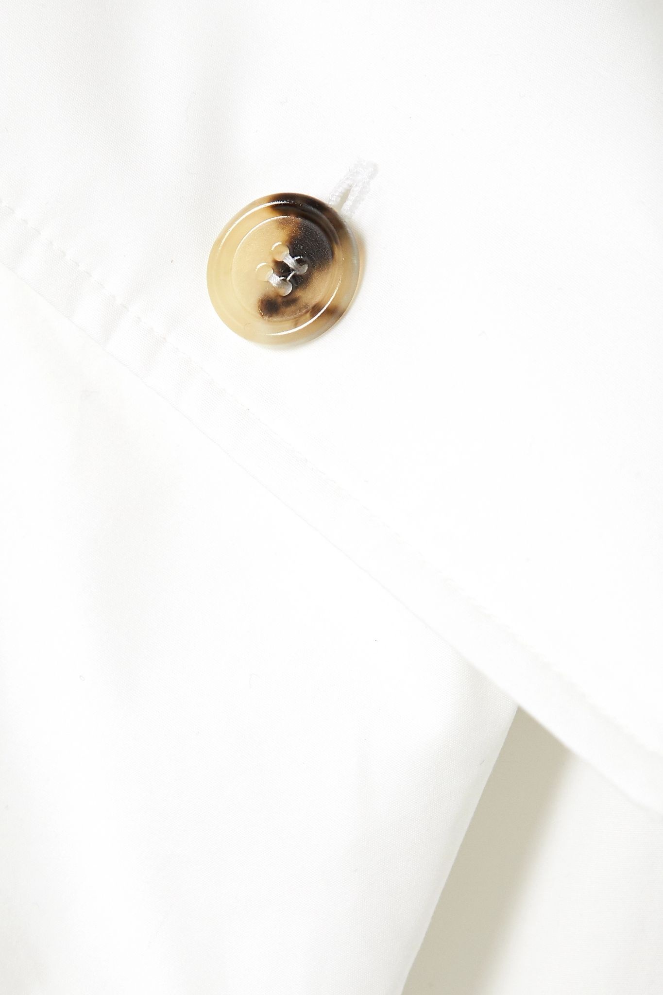 Belted cotton-poplin shirt - 5