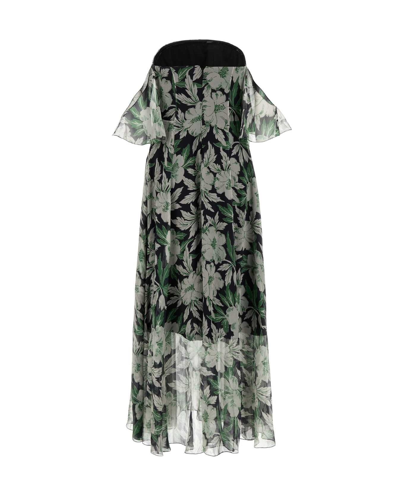 Printed Silk Dress - 2