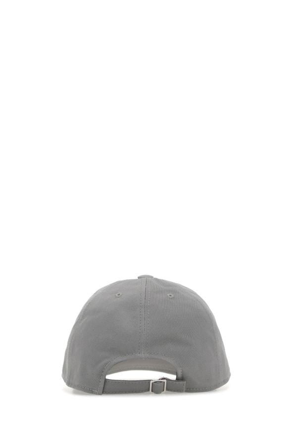 Thom Browne Man Grey Cotton Baseball Cap - 3
