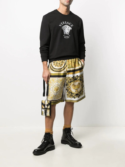 VERSACE Medusa head logo sweatshirt outlook