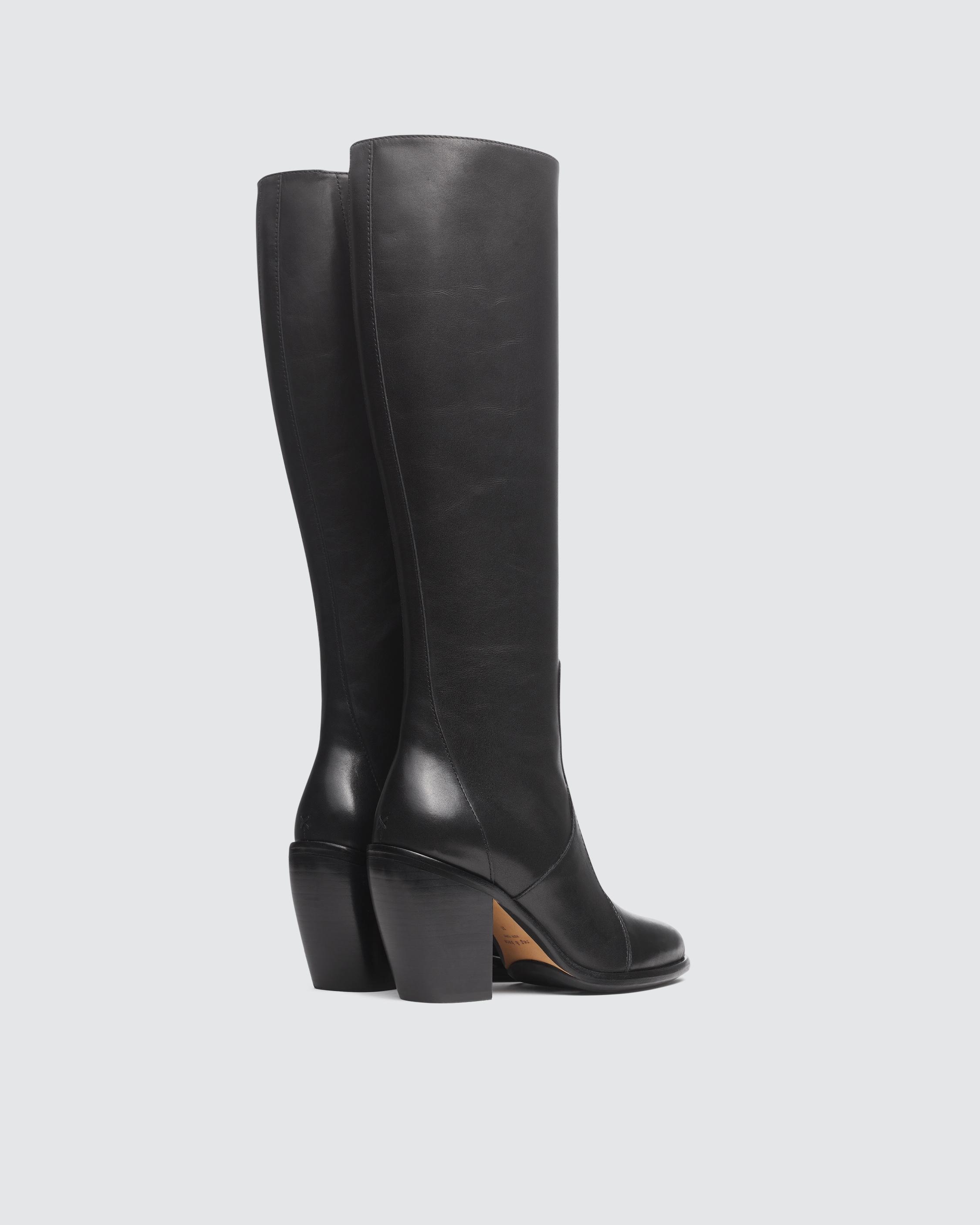 Mustang Knee High Boot - Leather
Heeled Boot - 3
