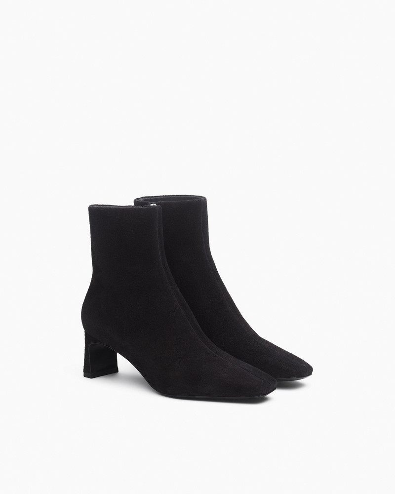 rag & bone Avery Zip Suede Ankle Boots outlook