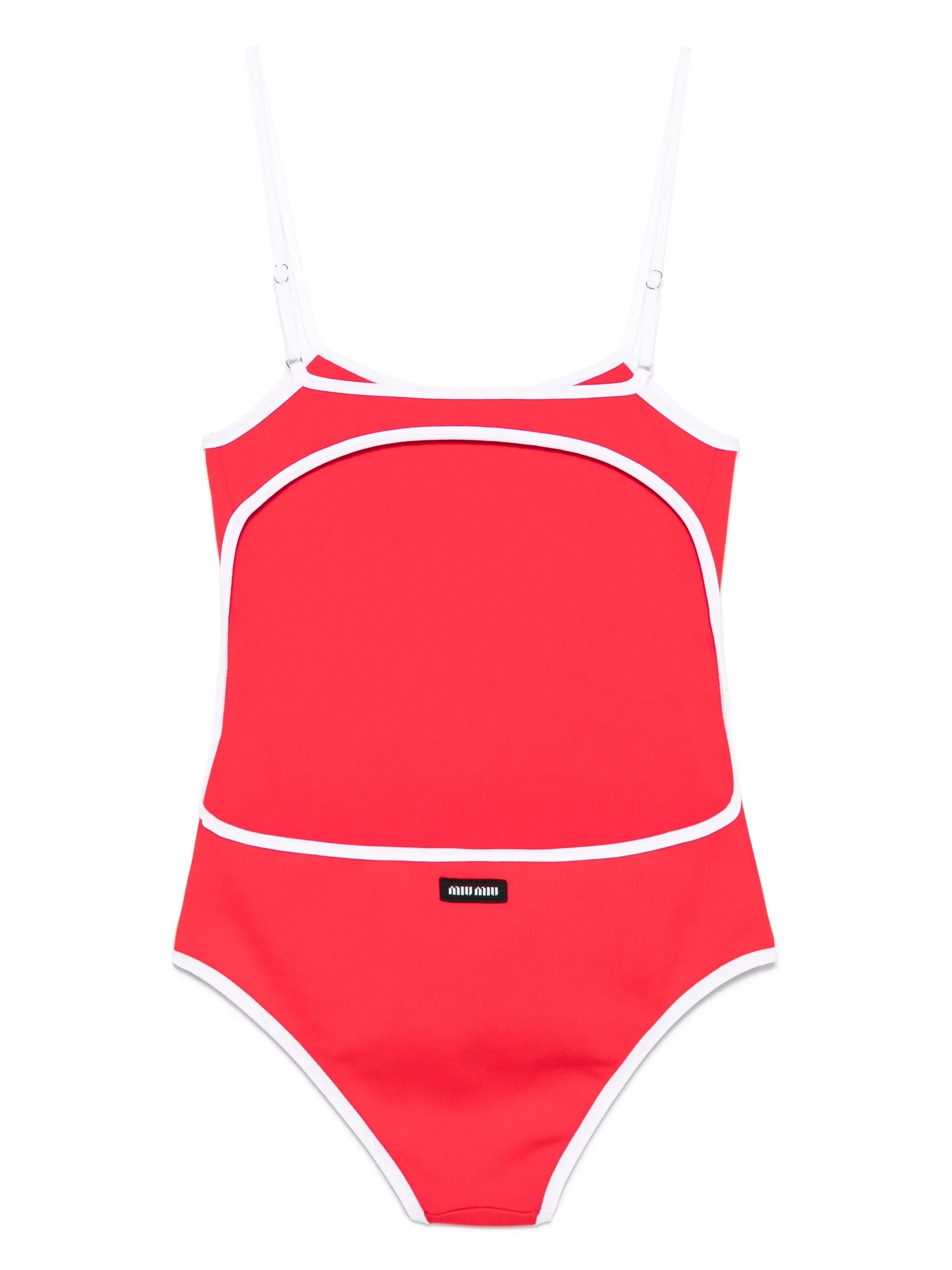 Two-tone Swimsuit - 2