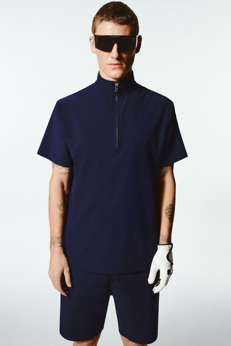 Vajk functional shirt in Navy blue 6