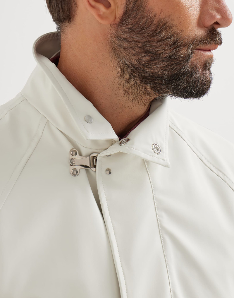 Bonded nylon unlined field jacket 4