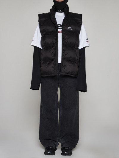 BALENCIAGA Quilted nylon puffer vest outlook